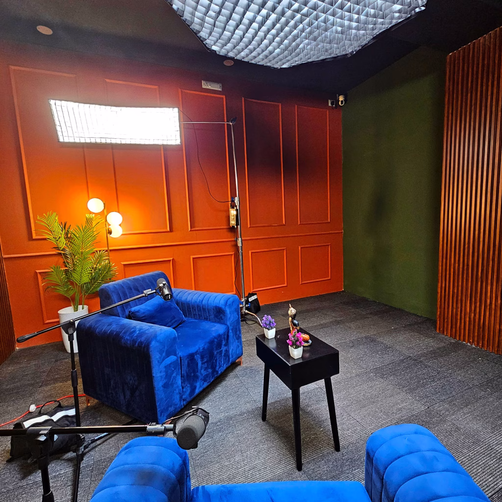 Podcast studio setup in Bangalore a