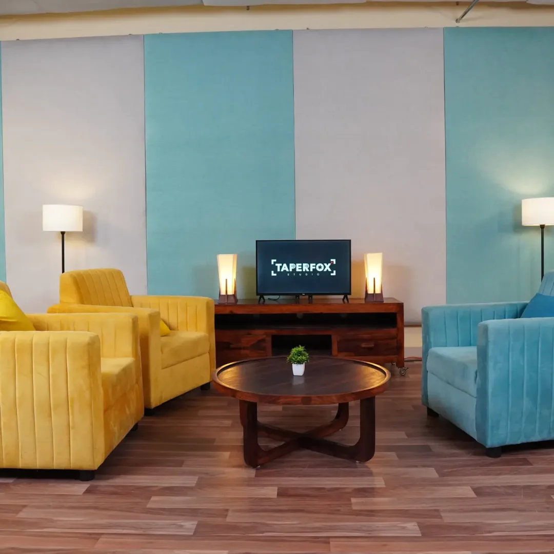 Fully-equipped podcast studio rental in Bangalore