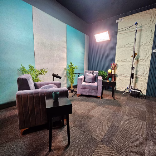 Podcast studio setup in Bangalore e