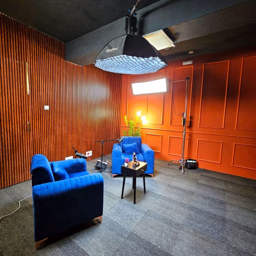 Podcast studio setup in Bangalore g
